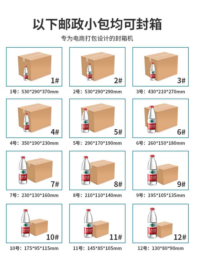 電商十字封箱機GPA-30+GPA-50I